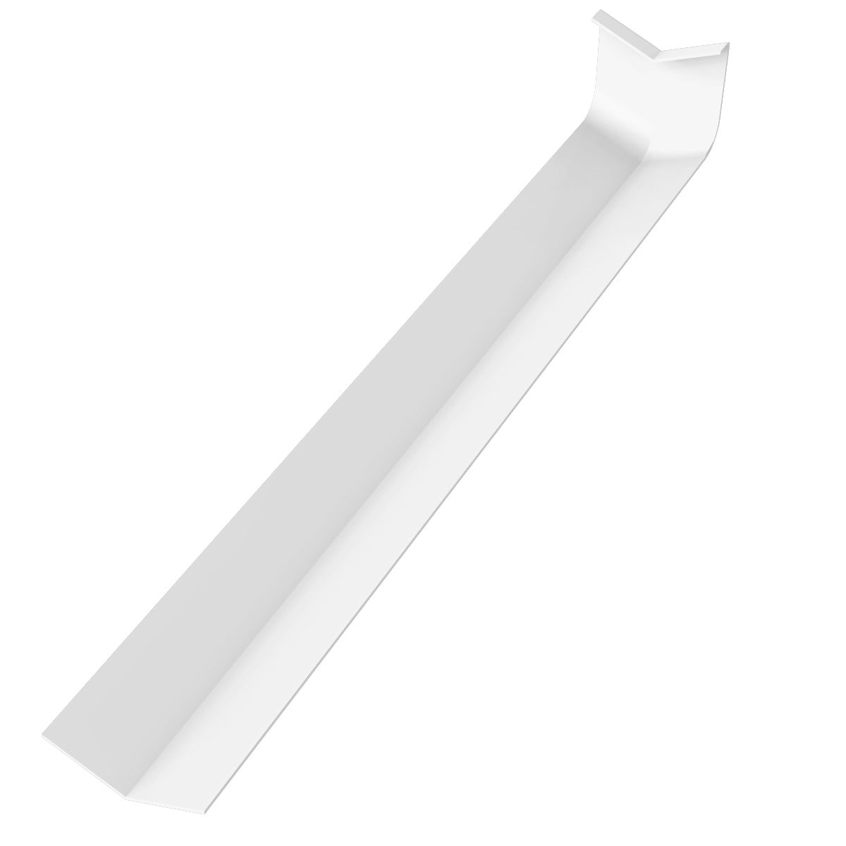 135 degree white fascia corner