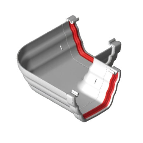 Freeflow 135mm Ogee Gutter 90° Angle