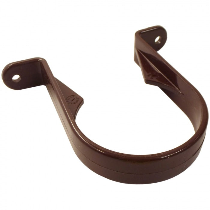 FreeFlow Brown Round Downpipe Clip