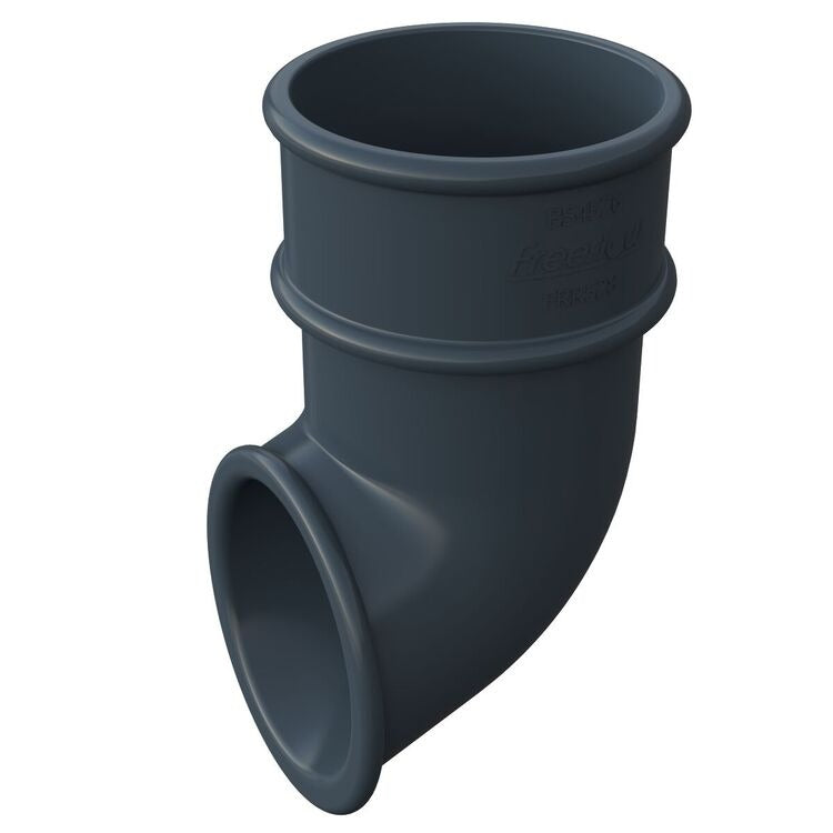 FreeFlow Anthracite Grey Round Downpipe Shoe