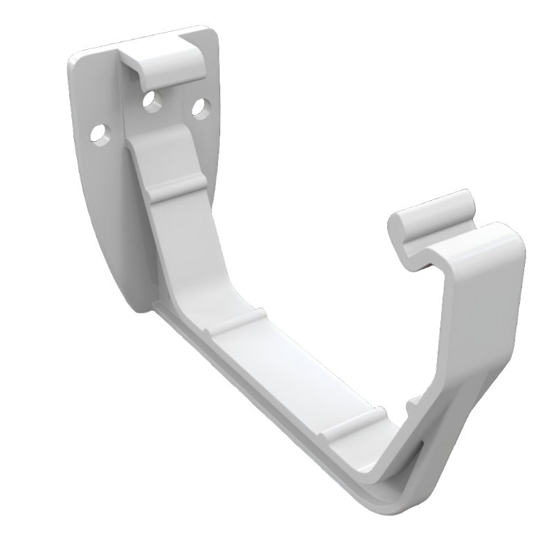 White square gutter bracket