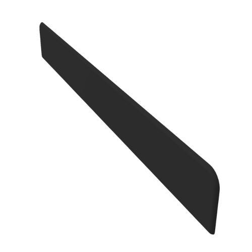 Window Sill Cover Board End cap - Blackgrain 300mm