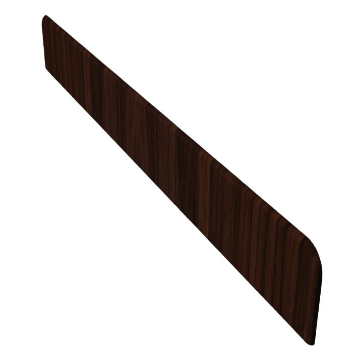 Rosewood window sill cover end cap