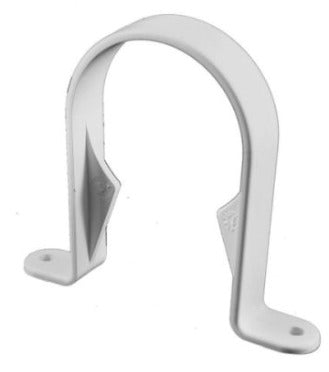 FreeFlow White Round Downpipe Clip