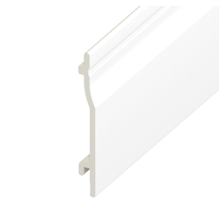 White Shiplap External Cladding - 150mm x 5mtrs
