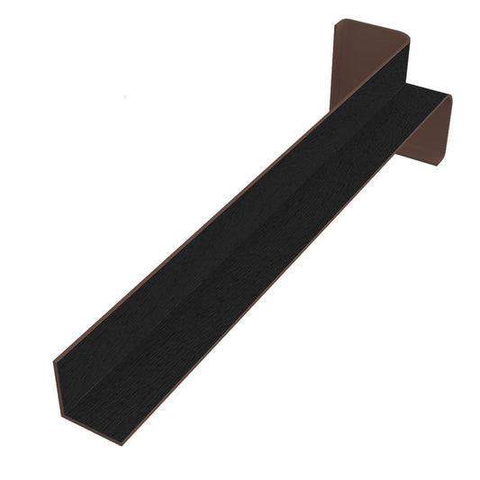 Black internal fascia corner 