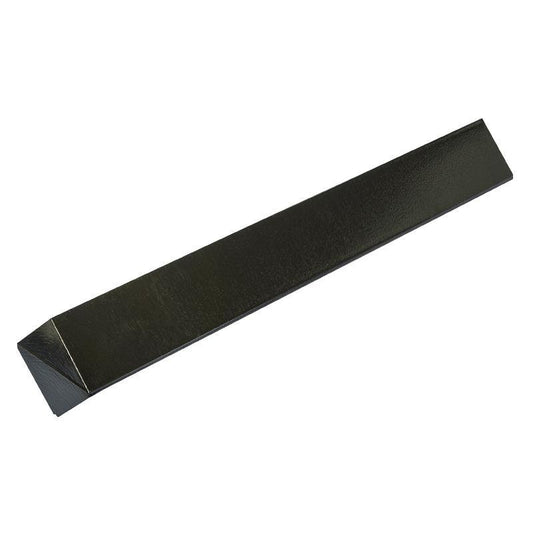 Black Square Fascia Corner - 300mm