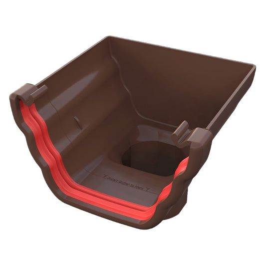 Freeflow Stopend outlet Brown 