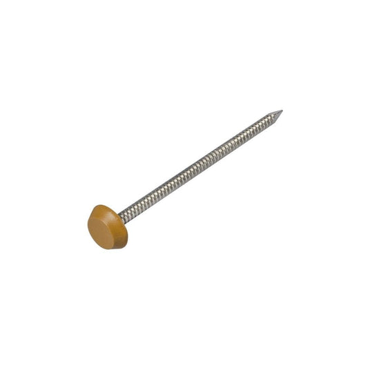Light Oak Plastic Top Nails 