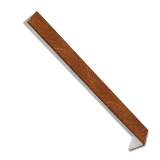 Light Oak Square Fascia Corner - 300mm