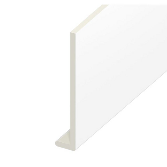 White UPVC Capping Board - Length 5m x Width 175mm