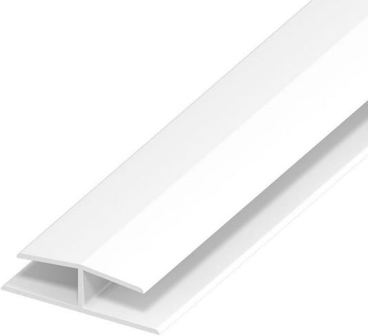 Soffit Board Joint Trim - White - 5m
