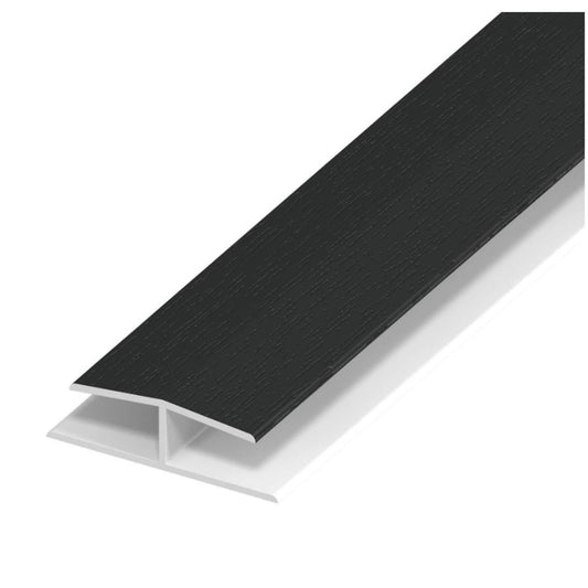 Soffit Board Joint Trim - Anthracite Grey - 5m