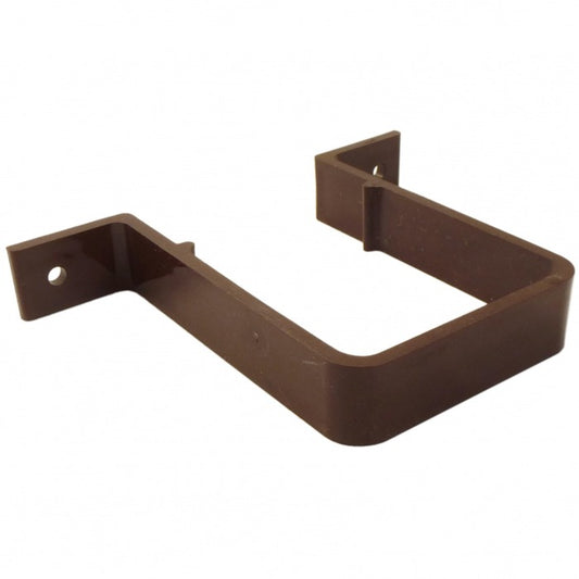 FreeFlow Brown Square Downpipe Clip